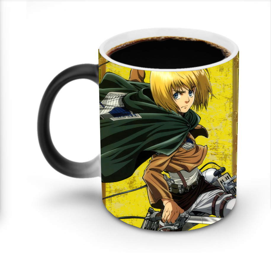 （画像用） 進撃の巨人 Attack on Titan 温度変色マグカップ