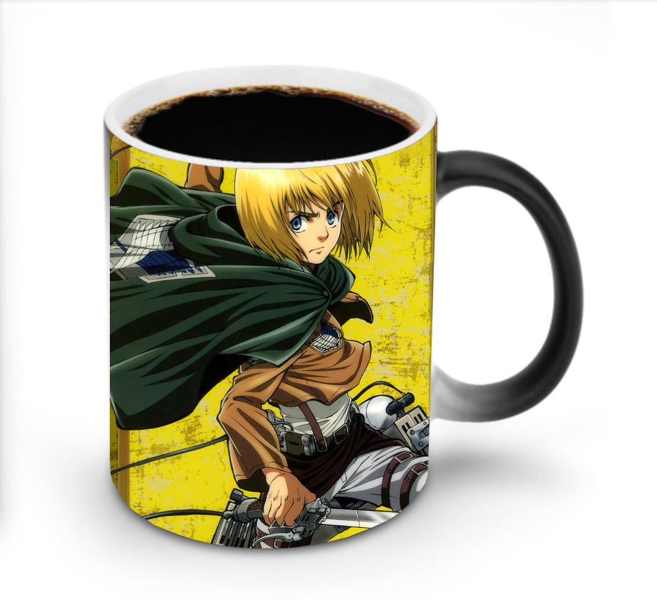 （画像用） 進撃の巨人 Attack on Titan 温度変色マグカップ
