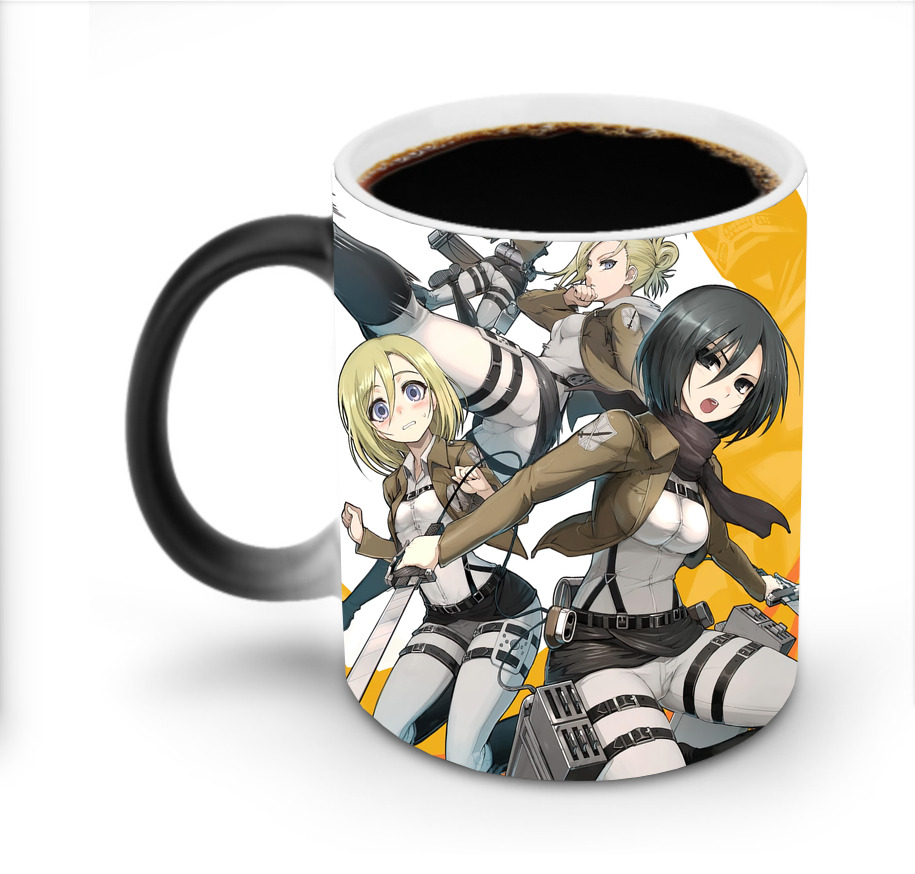 （画像用） 進撃の巨人 Attack on Titan 温度変色マグカップ