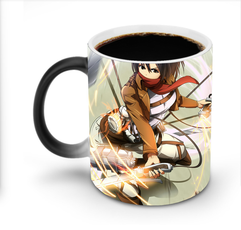 （画像用） 進撃の巨人 Attack on Titan 温度変色マグカップ