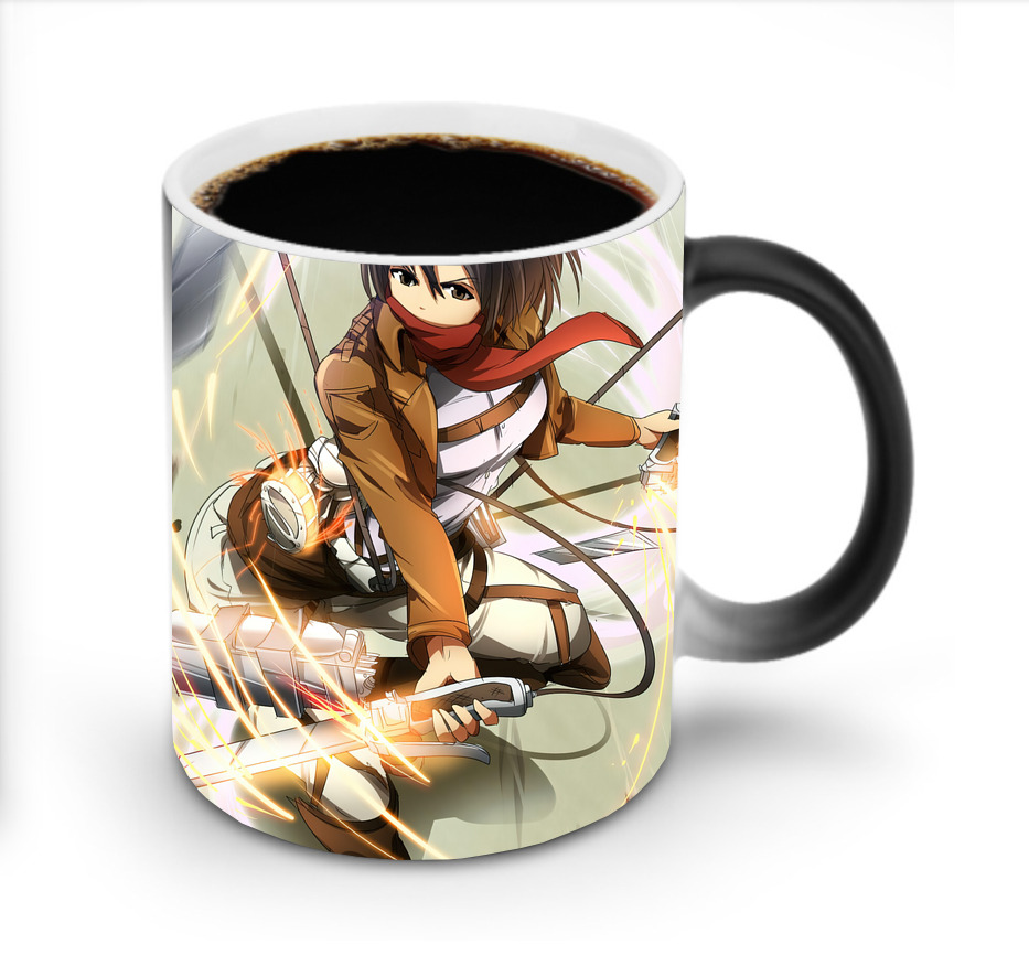 （画像用） 進撃の巨人 Attack on Titan 温度変色マグカップ