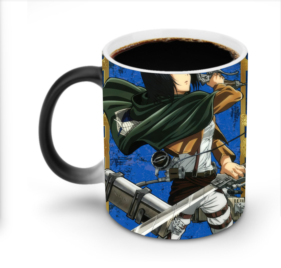 （画像用） 進撃の巨人 Attack on Titan 温度変色マグカップ