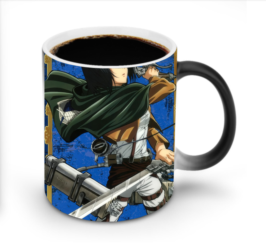 （画像用） 進撃の巨人 Attack on Titan 温度変色マグカップ