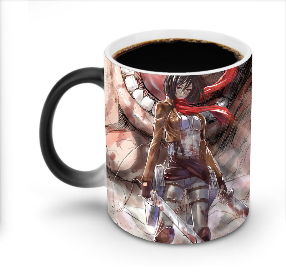 （画像用） 進撃の巨人 Attack on Titan 温度変色マグカップ