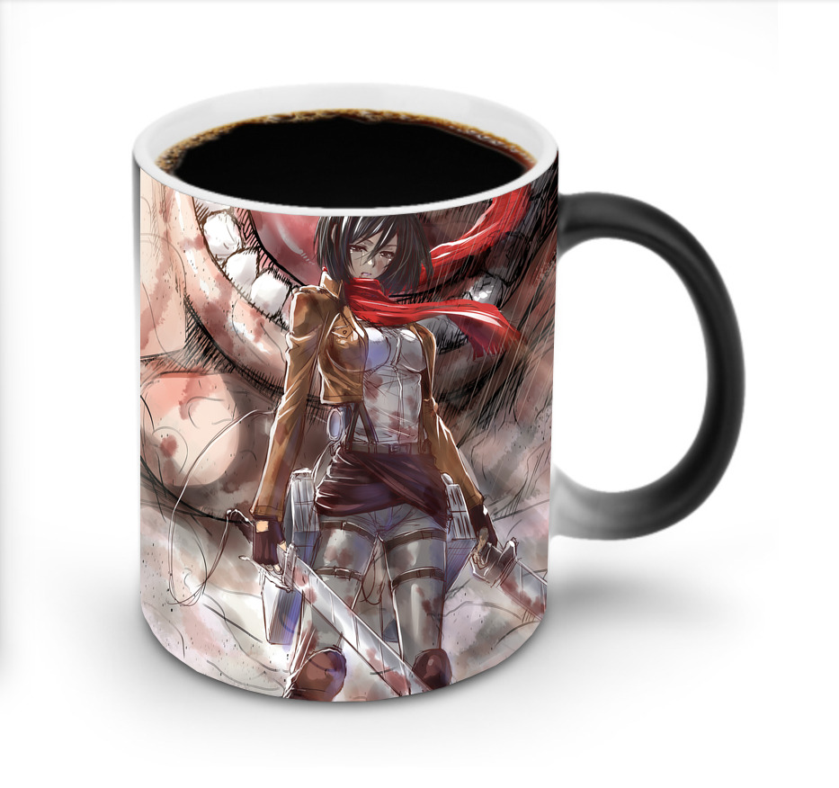 （画像用） 進撃の巨人 Attack on Titan 温度変色マグカップ
