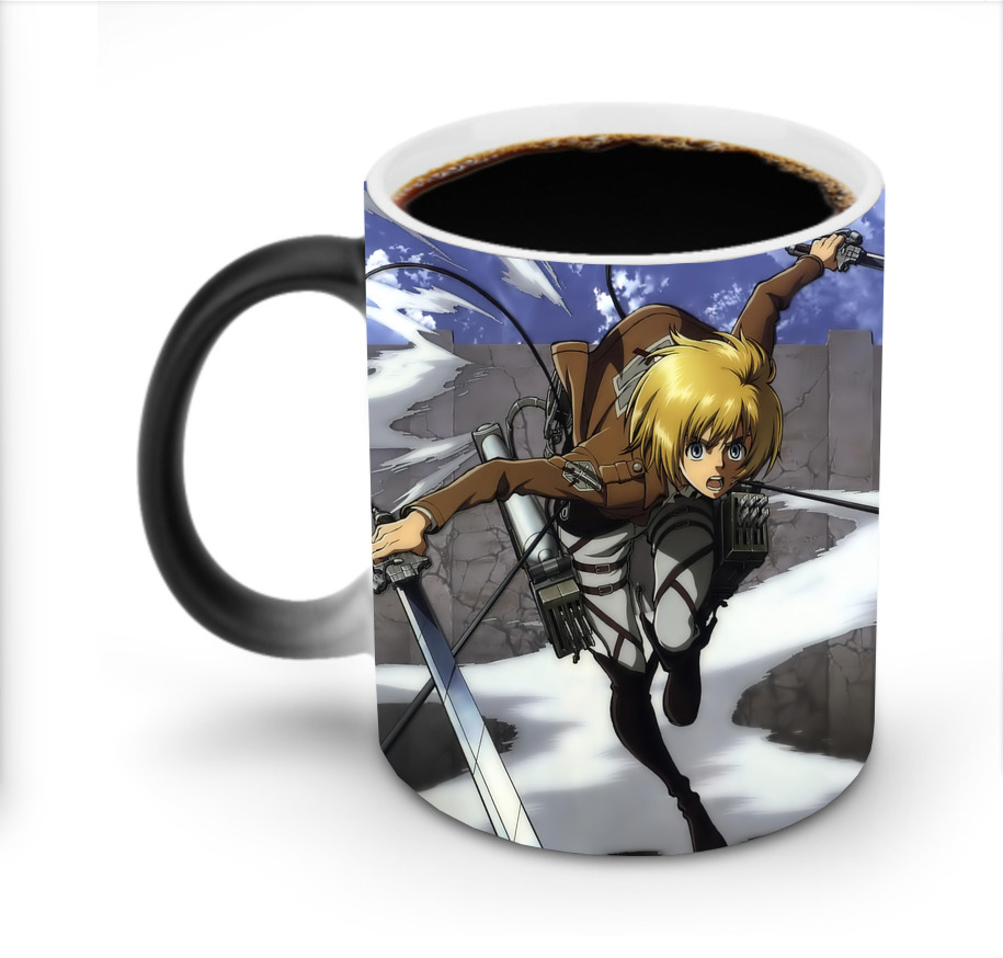 （画像用） 進撃の巨人 Attack on Titan 温度変色マグカップ