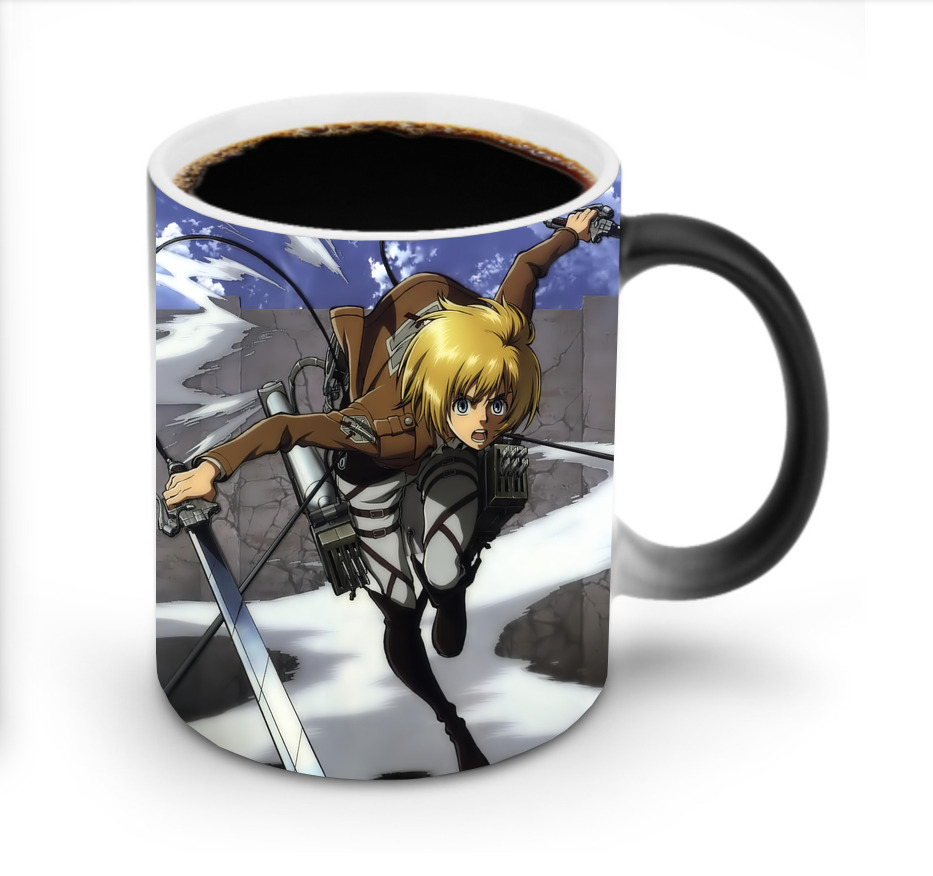 （画像用） 進撃の巨人 Attack on Titan 温度変色マグカップ