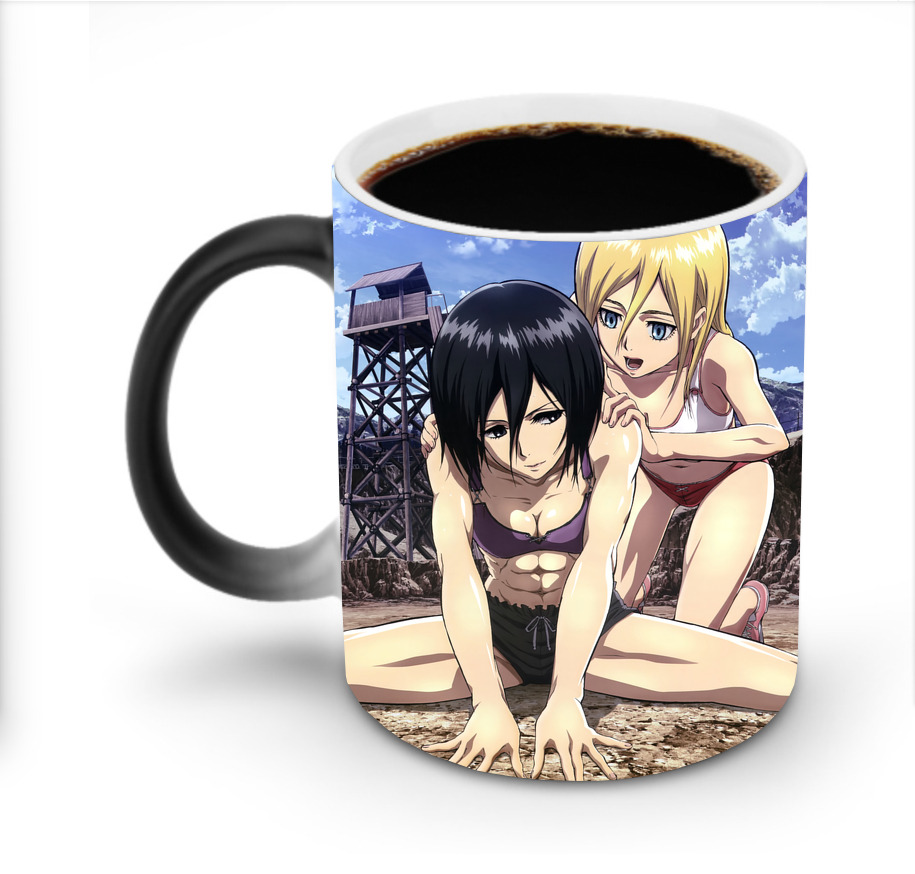 （画像用） 進撃の巨人 Attack on Titan 温度変色マグカップ