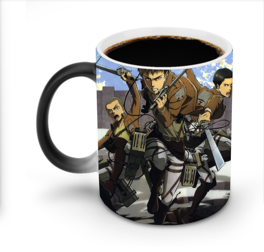 （画像用） 進撃の巨人 Attack on Titan 温度変色マグカップ