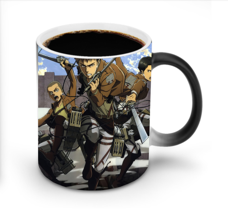 （画像用） 進撃の巨人 Attack on Titan 温度変色マグカップ