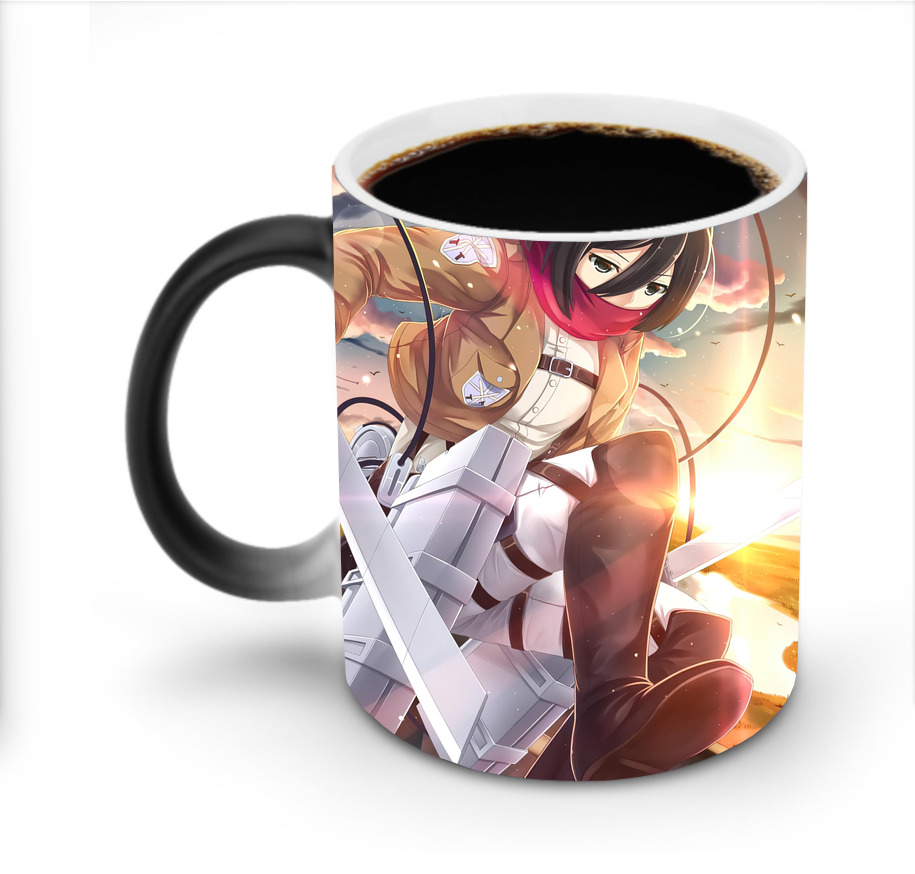 （画像用） 進撃の巨人 Attack on Titan 温度変色マグカップ