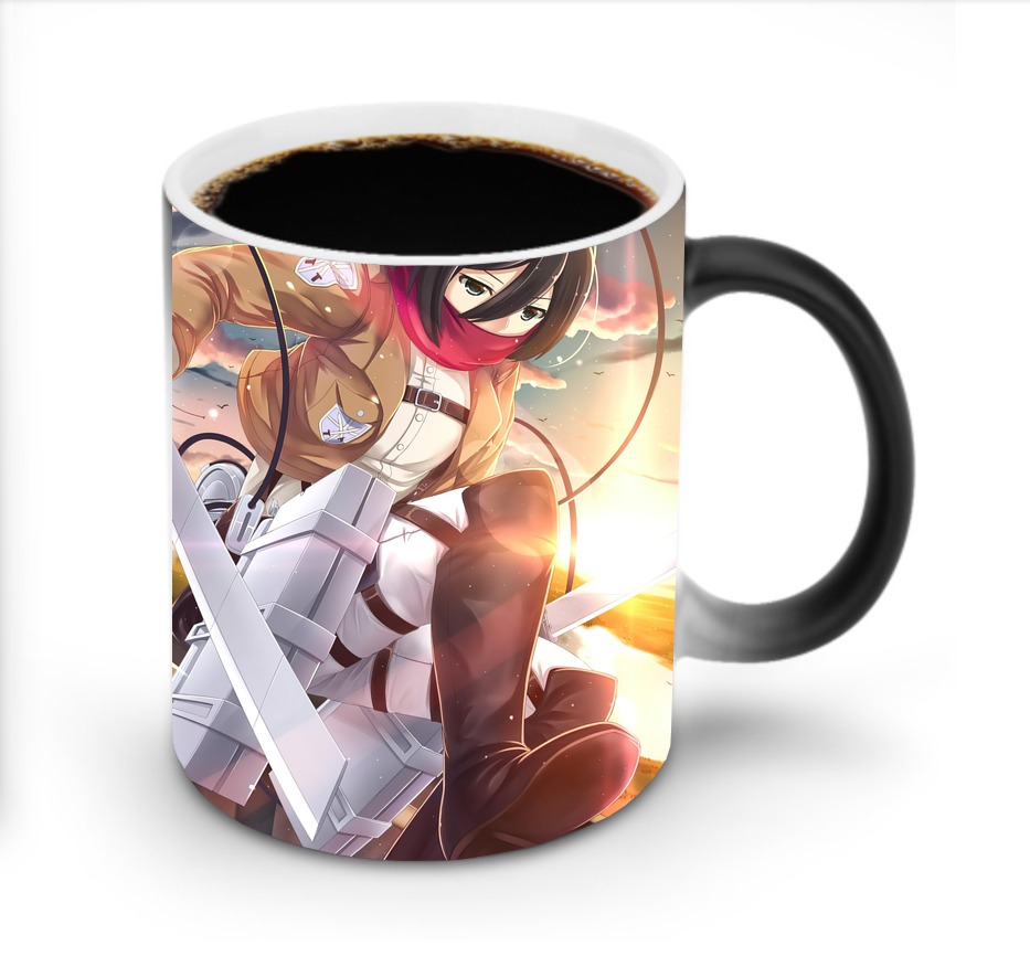 （画像用） 進撃の巨人 Attack on Titan 温度変色マグカップ