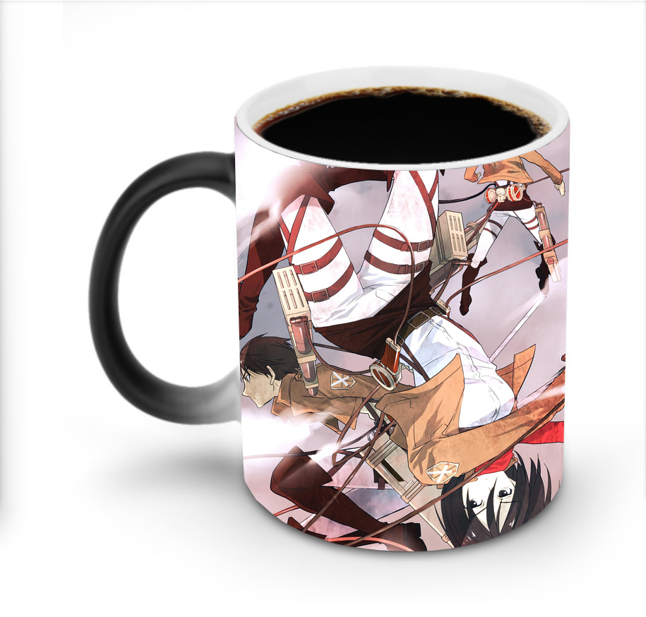 （画像用） 進撃の巨人 Attack on Titan 温度変色マグカップ
