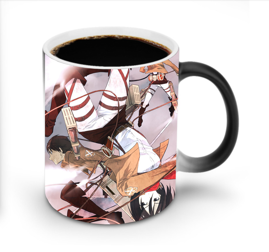 （画像用） 進撃の巨人 Attack on Titan 温度変色マグカップ