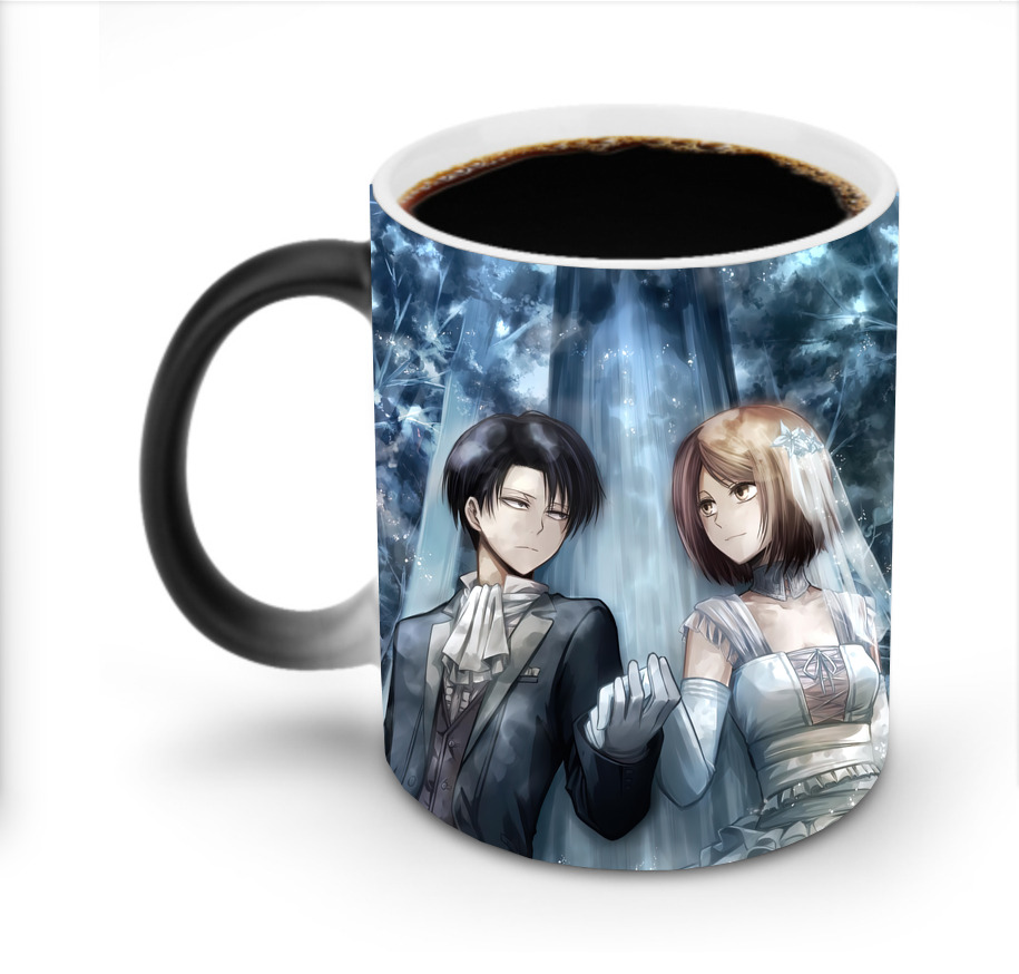 （画像用） 進撃の巨人 Attack on Titan 温度変色マグカップ