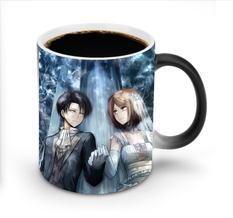 （画像用） 進撃の巨人 Attack on Titan 温度変色マグカップ