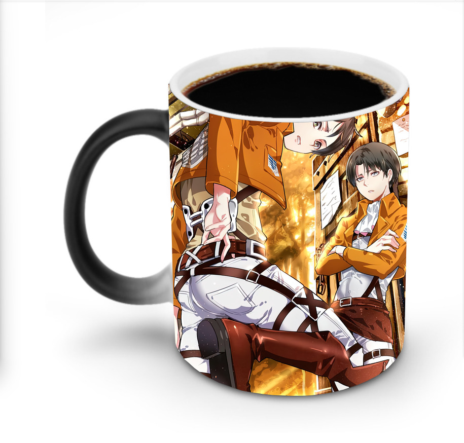 （画像用） 進撃の巨人 Attack on Titan 温度変色マグカップ