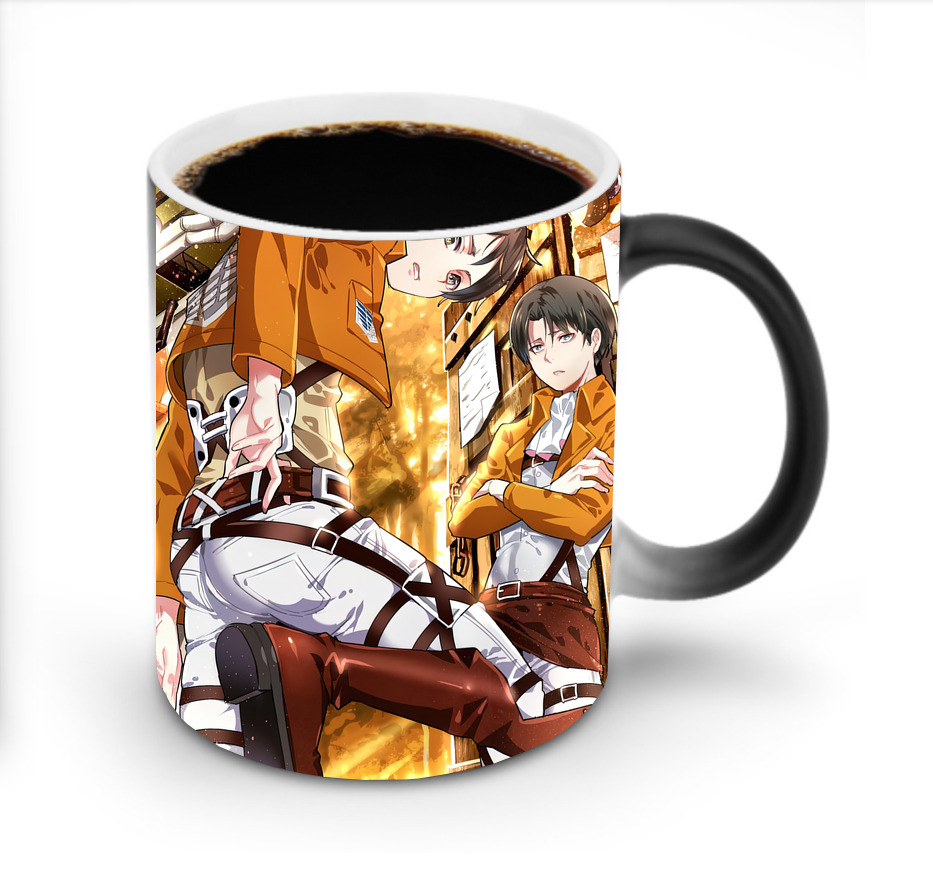 （画像用） 進撃の巨人 Attack on Titan 温度変色マグカップ