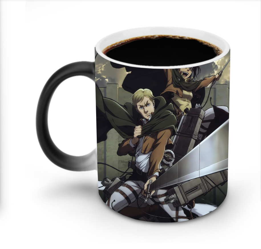 （画像用） 進撃の巨人 Attack on Titan 温度変色マグカップ