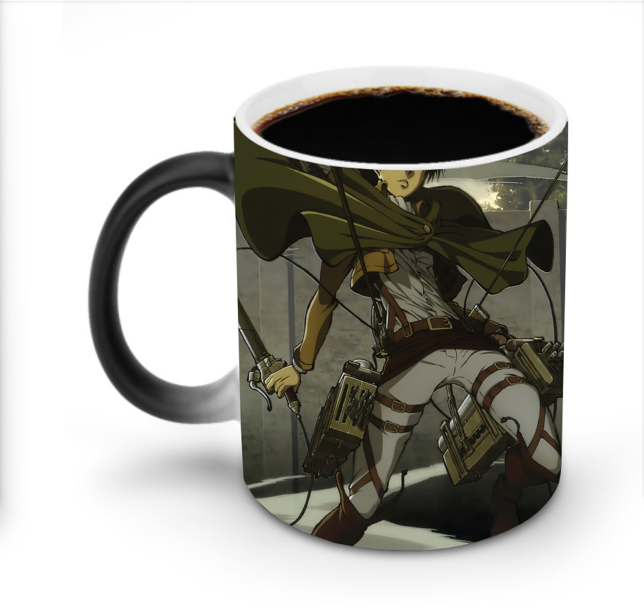 （画像用） 進撃の巨人 Attack on Titan 温度変色マグカップ