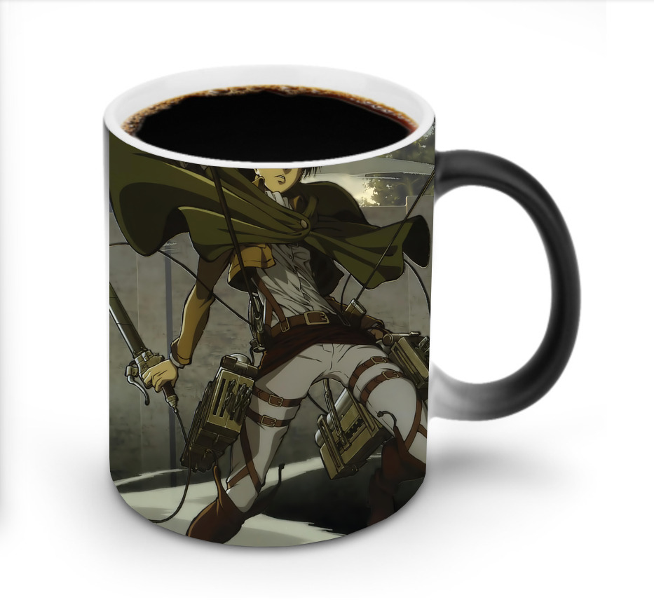 （画像用） 進撃の巨人 Attack on Titan 温度変色マグカップ