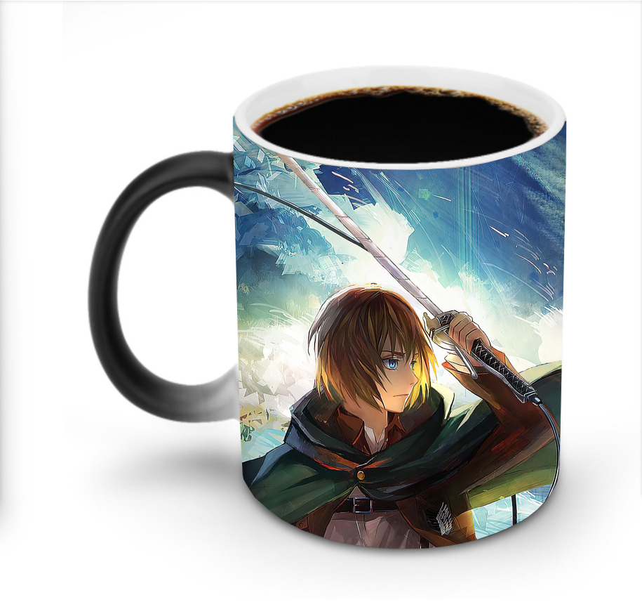 （画像用） 進撃の巨人 Attack on Titan 温度変色マグカップ