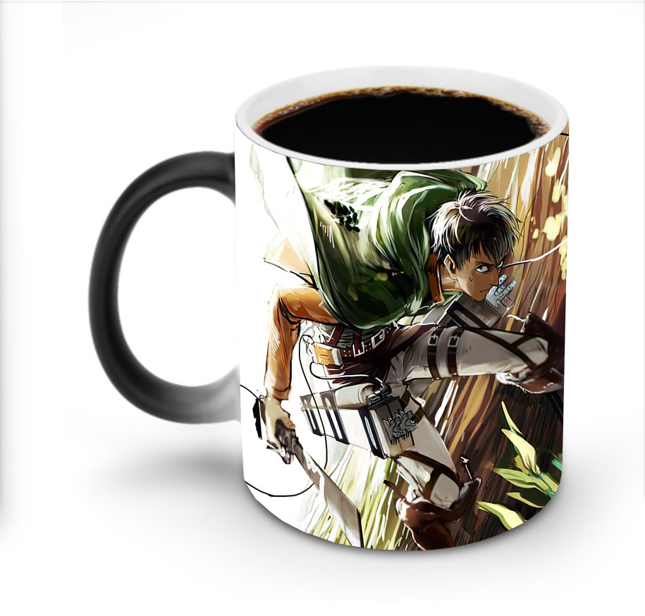 （画像用） 進撃の巨人 Attack on Titan 温度変色マグカップ