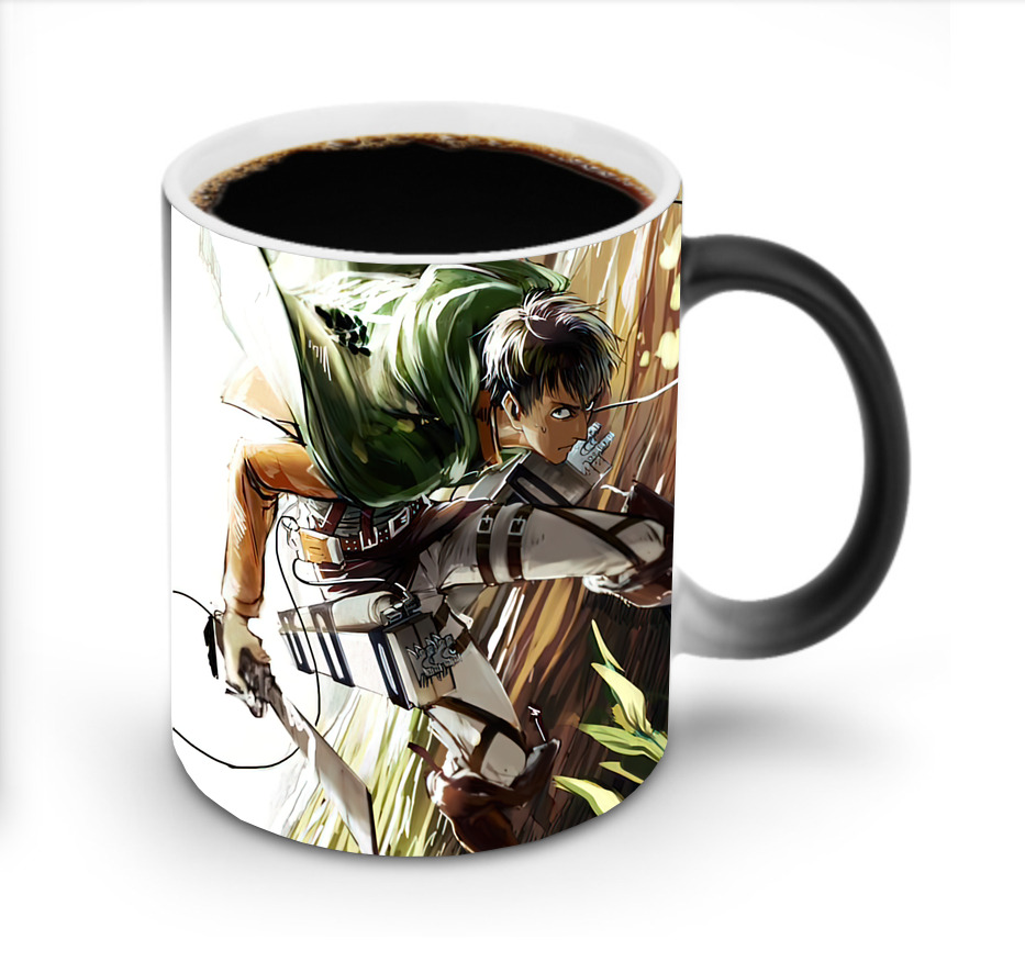 （画像用） 進撃の巨人 Attack on Titan 温度変色マグカップ