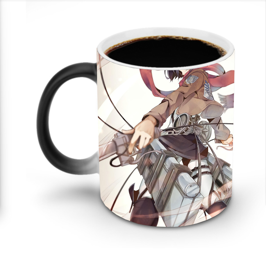 （画像用） 進撃の巨人 Attack on Titan 温度変色マグカップ