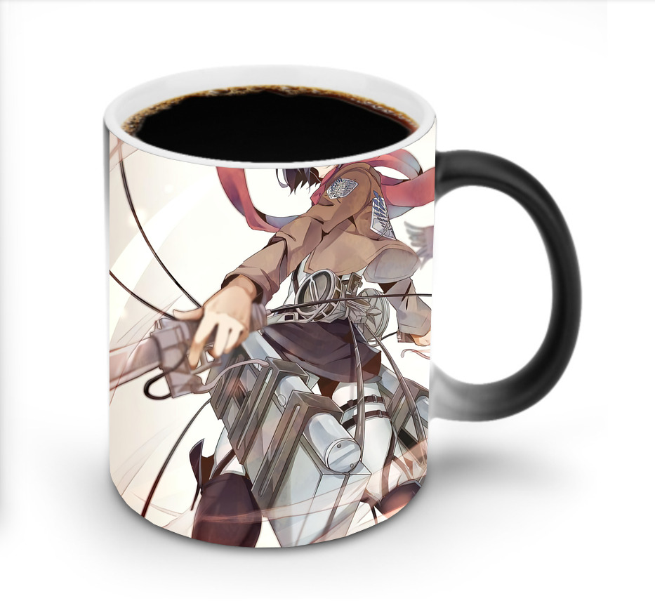 （画像用） 進撃の巨人 Attack on Titan 温度変色マグカップ