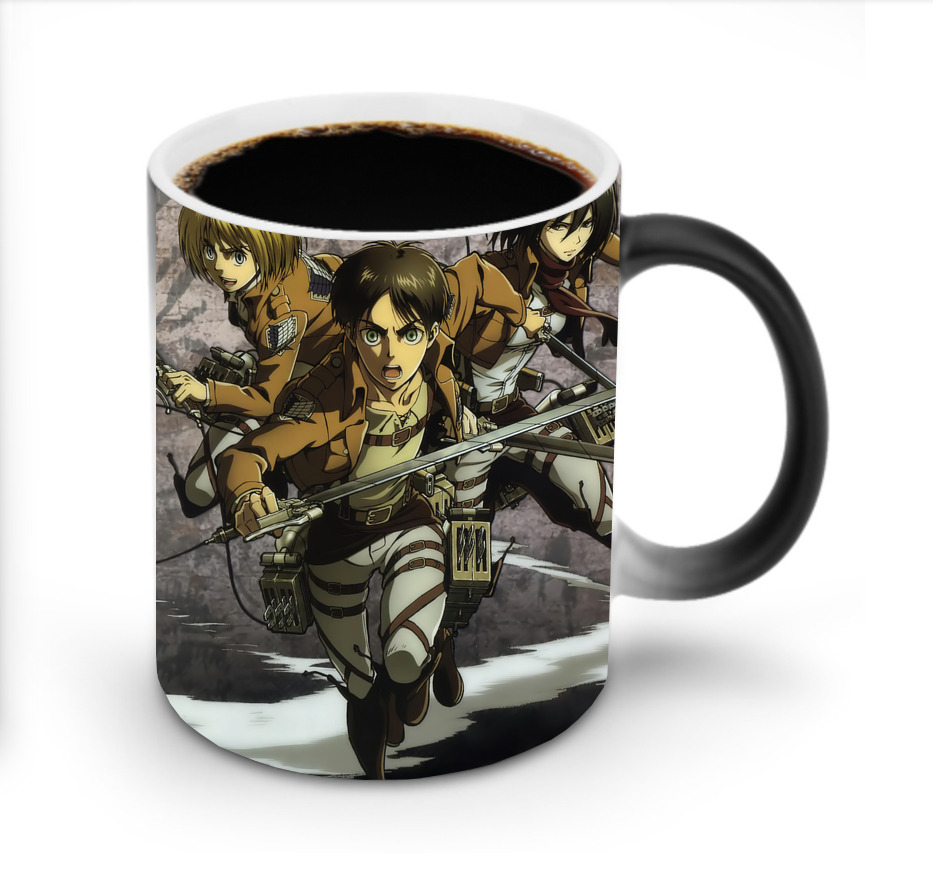 （画像用） 進撃の巨人 Attack on Titan 温度変色マグカップ