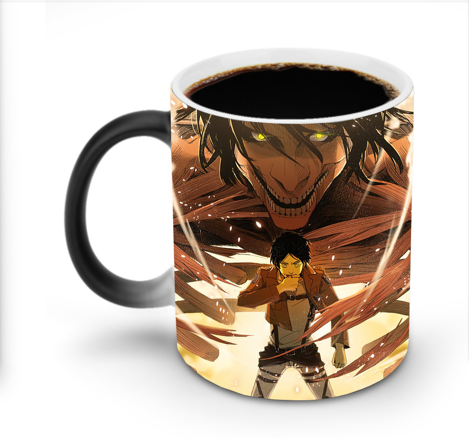 （画像用） 進撃の巨人 Attack on Titan 温度変色マグカップ