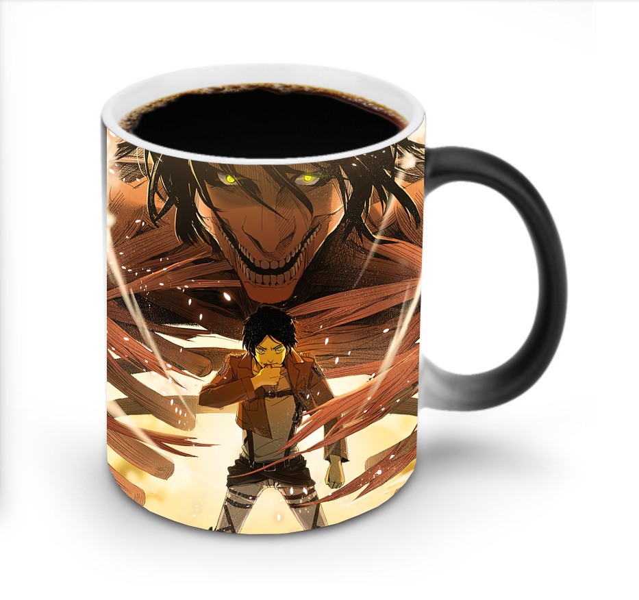 （画像用） 進撃の巨人 Attack on Titan 温度変色マグカップ