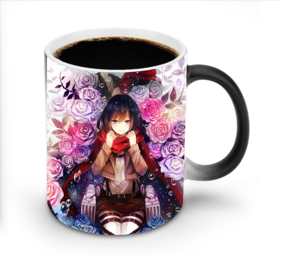 （画像用） 進撃の巨人 Attack on Titan 温度変色マグカップ