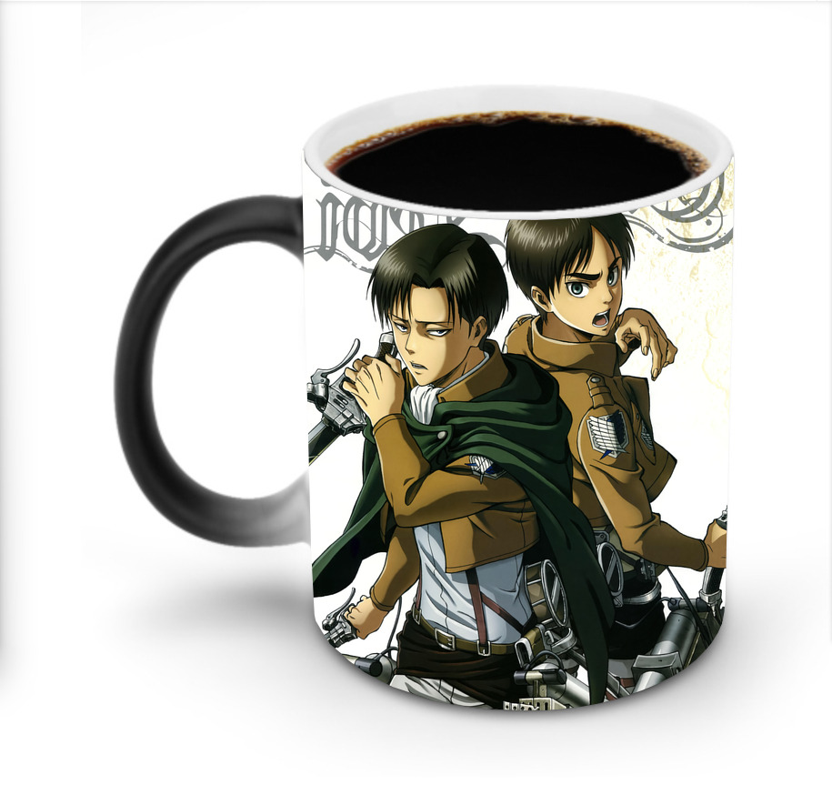 （画像用） 進撃の巨人 Attack on Titan 温度変色マグカップ