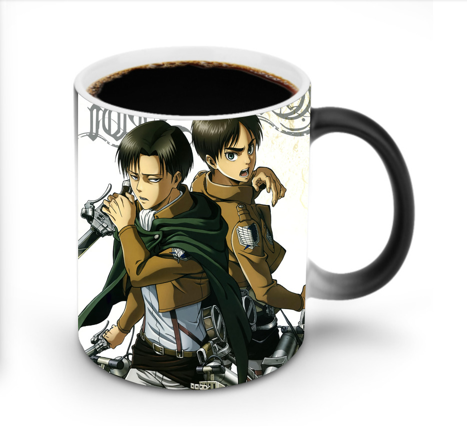 （画像用） 進撃の巨人 Attack on Titan 温度変色マグカップ
