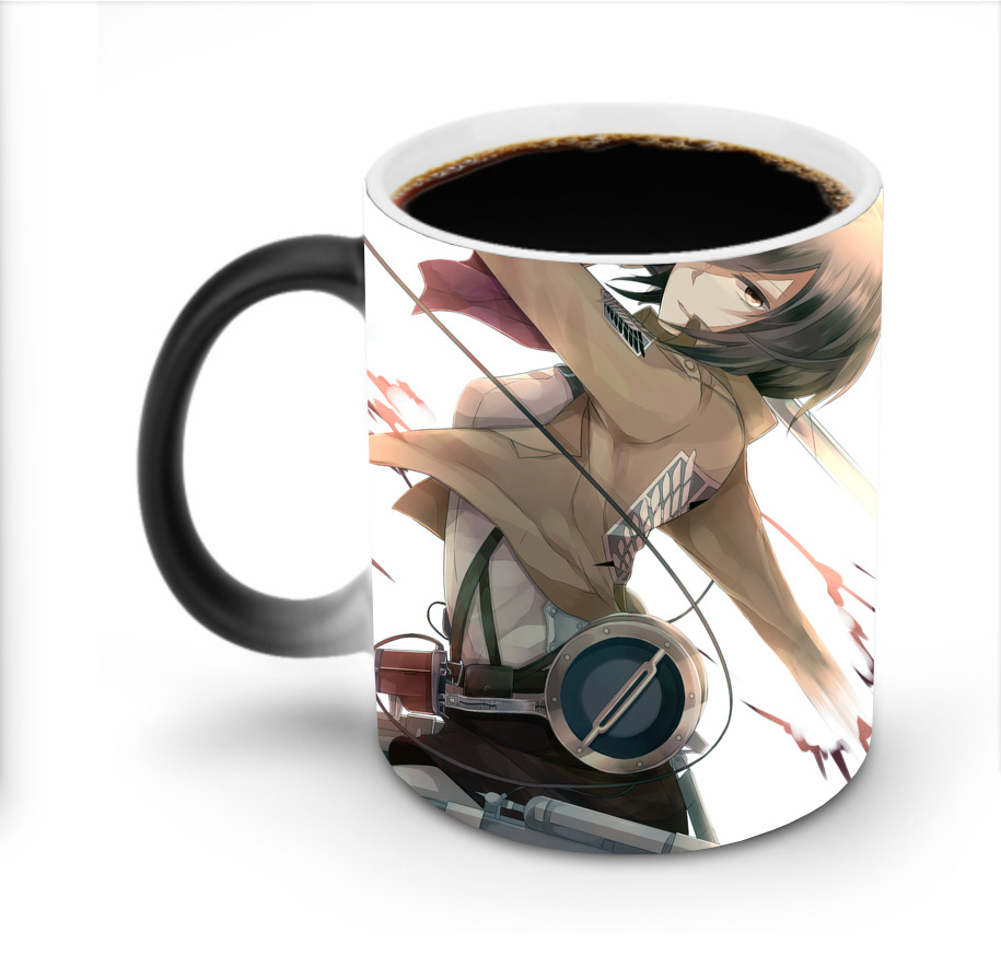 （画像用） 進撃の巨人 Attack on Titan 温度変色マグカップ