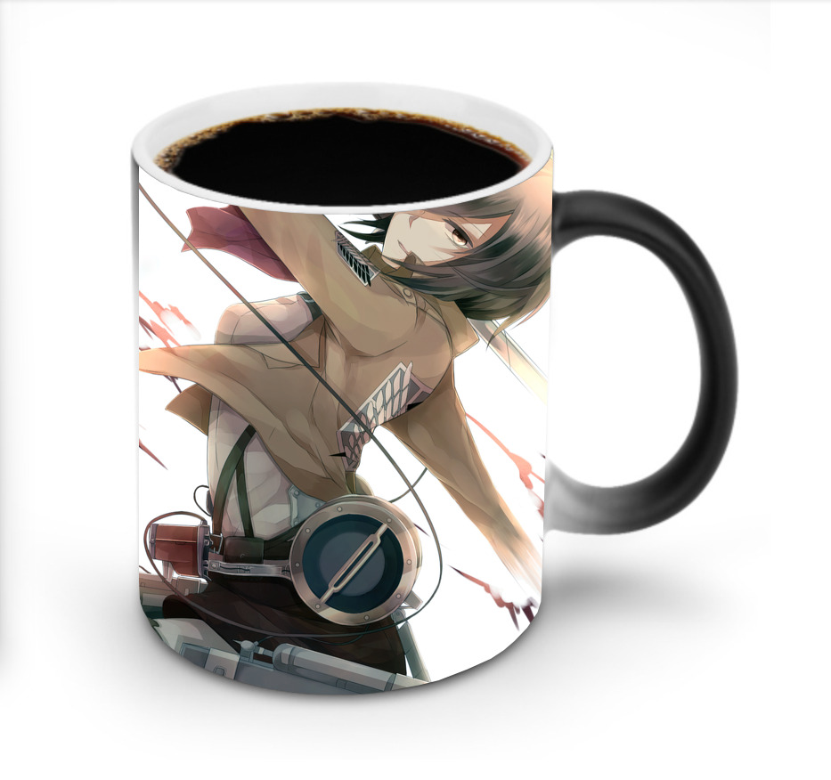 （画像用） 進撃の巨人 Attack on Titan 温度変色マグカップ