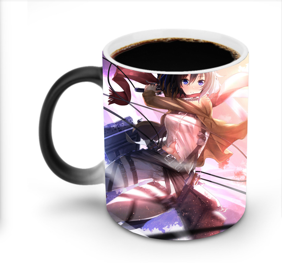 （画像用） 進撃の巨人 Attack on Titan 温度変色マグカップ