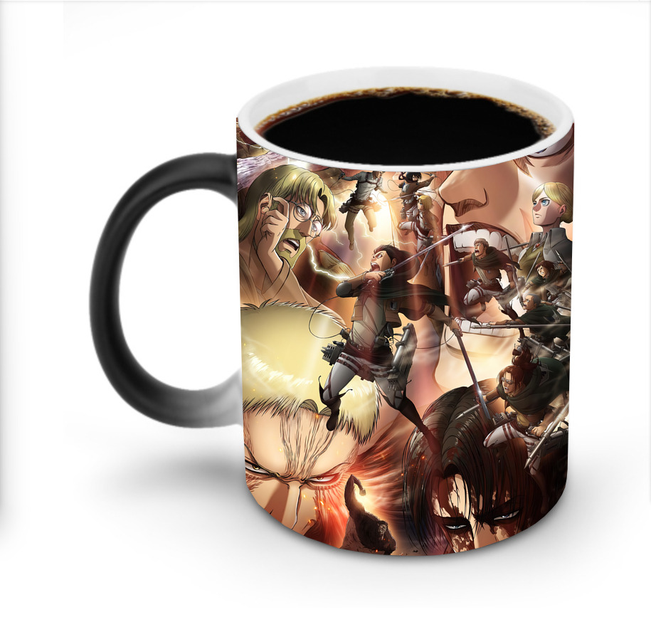 （画像用） 進撃の巨人 Attack on Titan 温度変色マグカップ