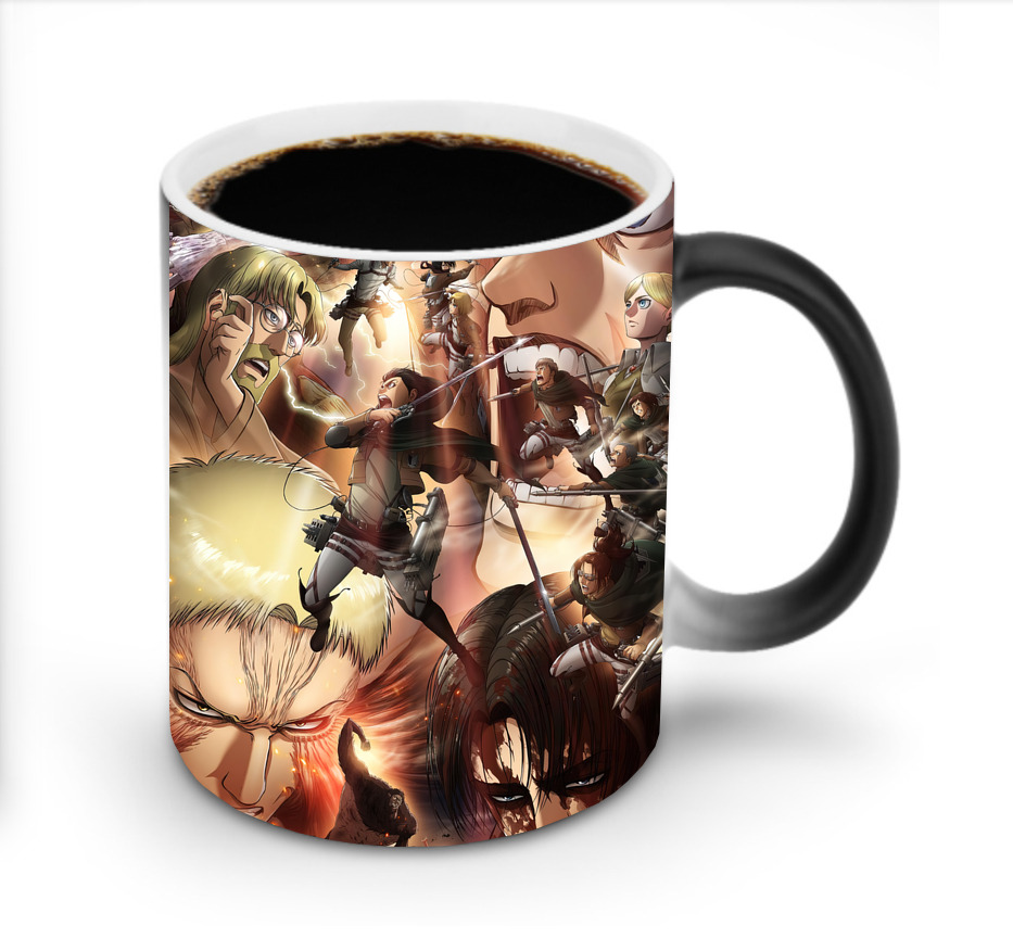 （画像用） 進撃の巨人 Attack on Titan 温度変色マグカップ