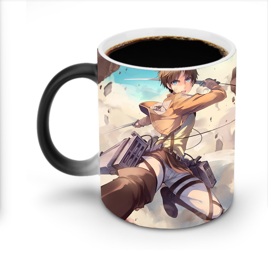 （画像用） 進撃の巨人 Attack on Titan 温度変色マグカップ