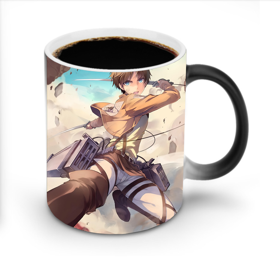 （画像用） 進撃の巨人 Attack on Titan 温度変色マグカップ