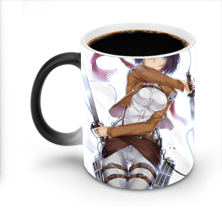 （画像用） 進撃の巨人 Attack on Titan 温度変色マグカップ