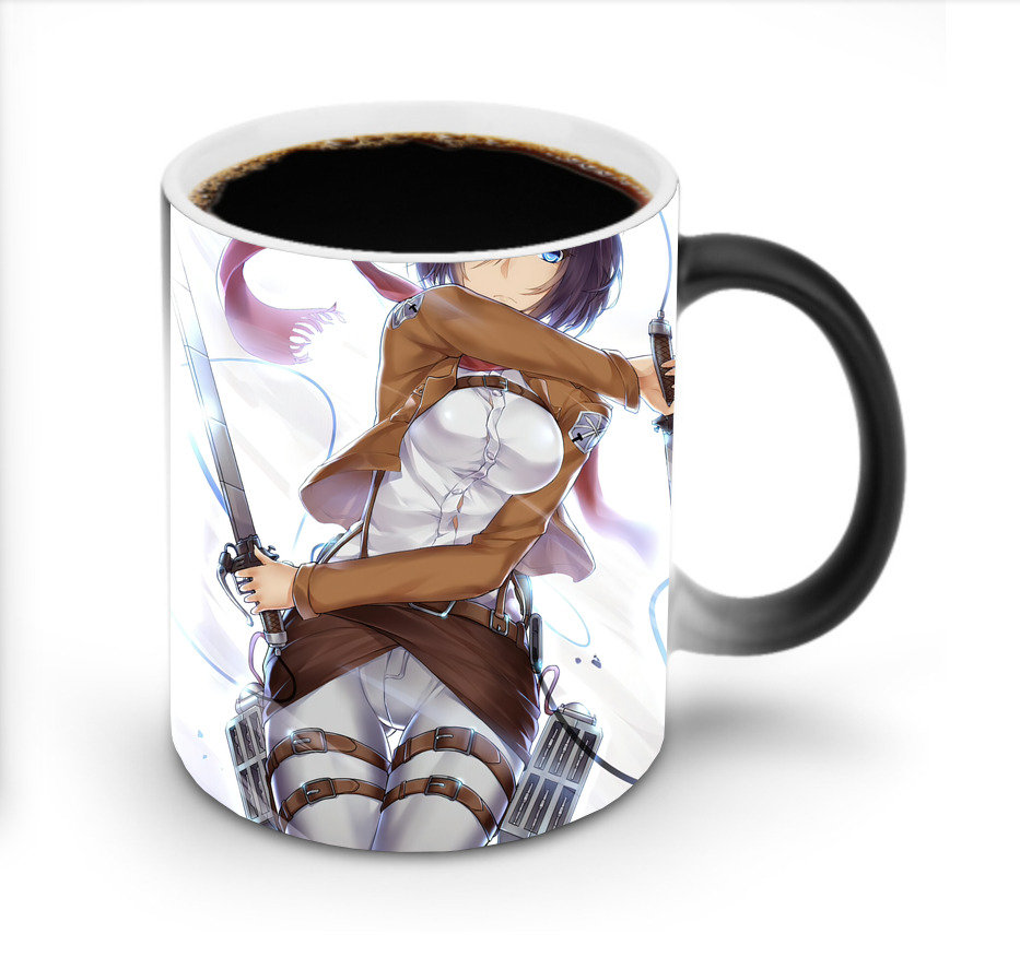 （画像用） 進撃の巨人 Attack on Titan 温度変色マグカップ