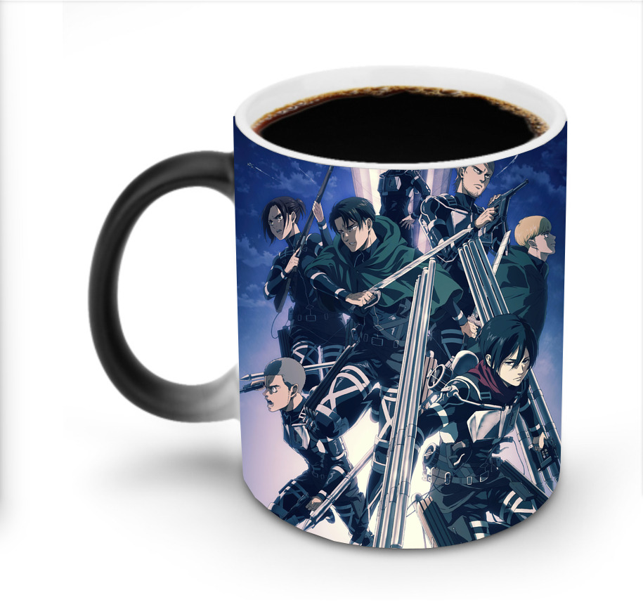 （画像用） 進撃の巨人 Attack on Titan 温度変色マグカップ