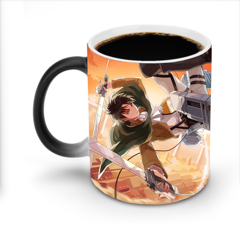 （画像用） 進撃の巨人 Attack on Titan 温度変色マグカップ