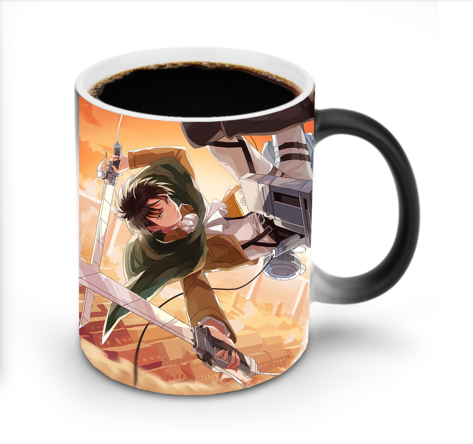 （画像用） 進撃の巨人 Attack on Titan 温度変色マグカップ