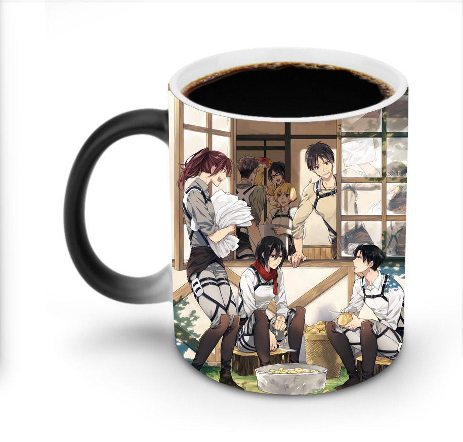（画像用） 進撃の巨人 Attack on Titan 温度変色マグカップ