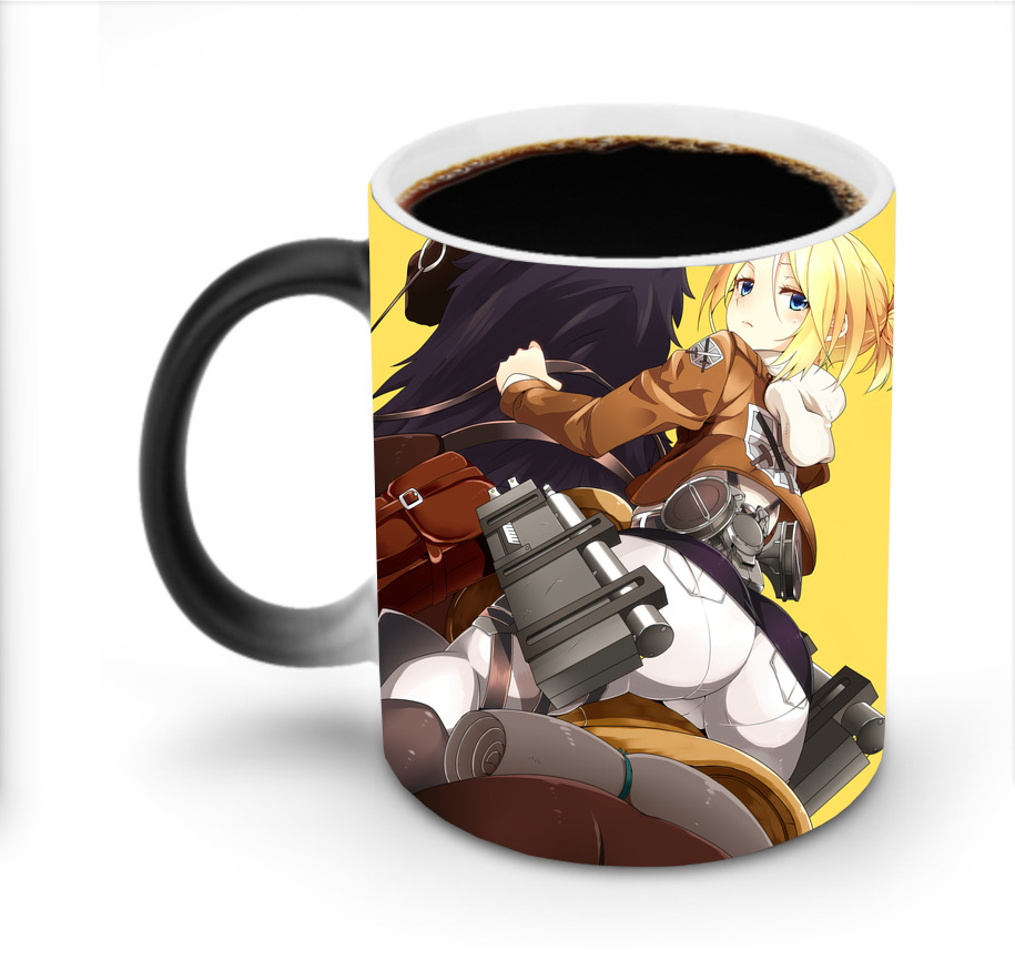 （画像用） 進撃の巨人 Attack on Titan 温度変色マグカップ